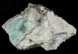 Blue, Botryoidal Hemimorphite - Mine, Arizona #64211-2